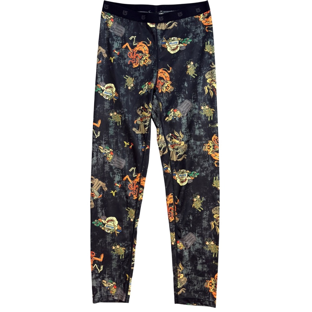 Burton  Youth XL Baselayer pants Tattoo Print Stretch Athletic Pants